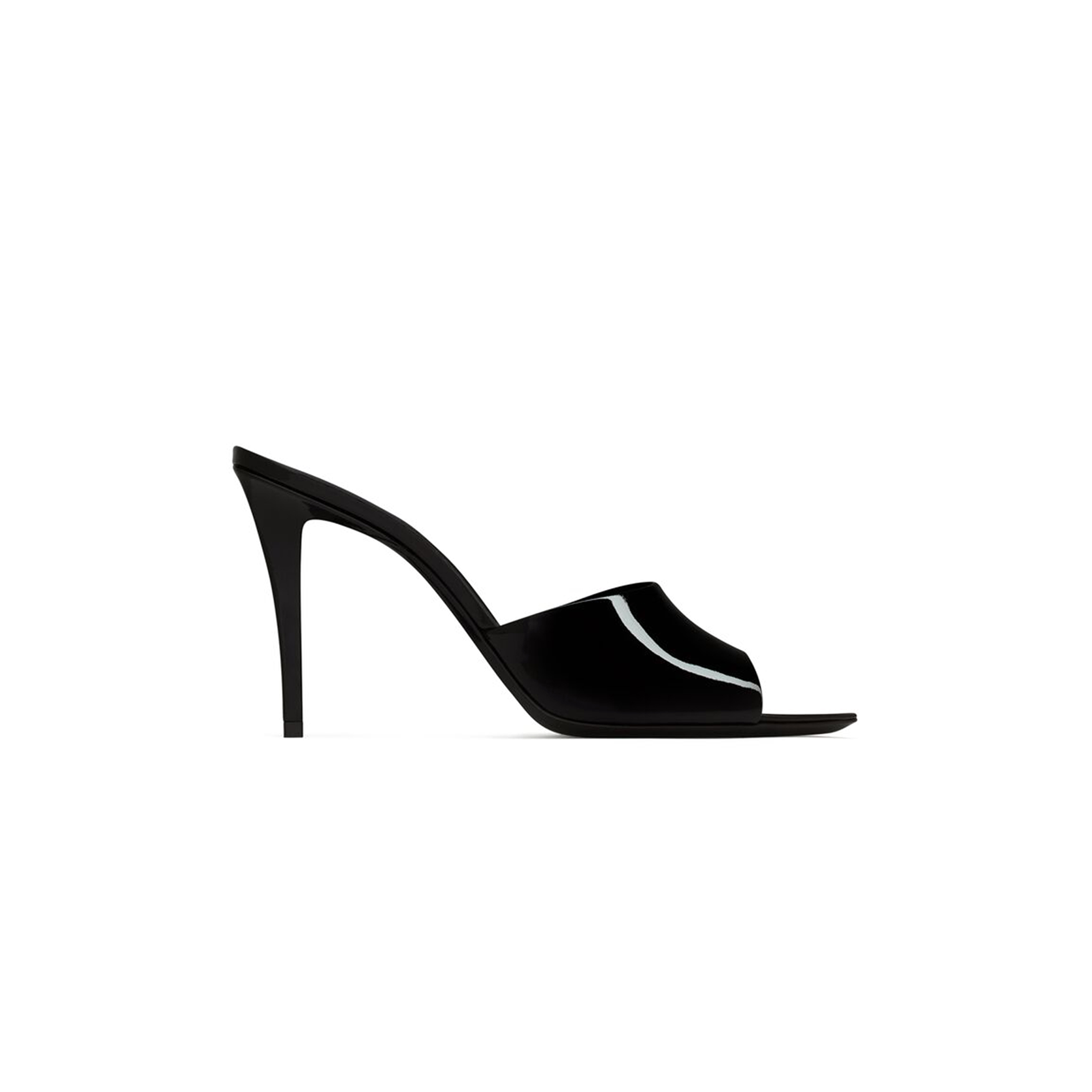 YSL ROMY MULES IN PATENT LEATHER 8066691TV001000